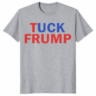 Sport grey tuck frump shirt front print