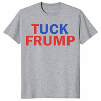Sport grey tuck frump shirt front print