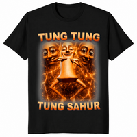 Tung Tung Tung Sahur Is Calling Funny Brainrot Meme T-Shirt | Cuccico