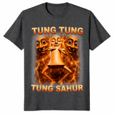 Tung Tung Tung Sahur Is Calling Funny Brainrot Meme T-Shirt | Cuccico