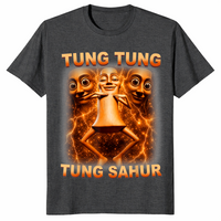 Tung Tung Tung Sahur Is Calling Funny Brainrot Meme T-Shirt | Cuccico