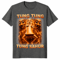 Tung Tung Tung Sahur Is Calling Funny Brainrot Meme T-Shirt | Cuccico