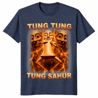 Tung Tung Tung Sahur Is Calling Funny Brainrot Meme T-Shirt | Cuccico