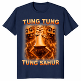 Tung Tung Tung Sahur Is Calling Funny Brainrot Meme T-Shirt | Cuccico