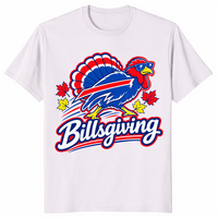Turkey day game tee in ice grey