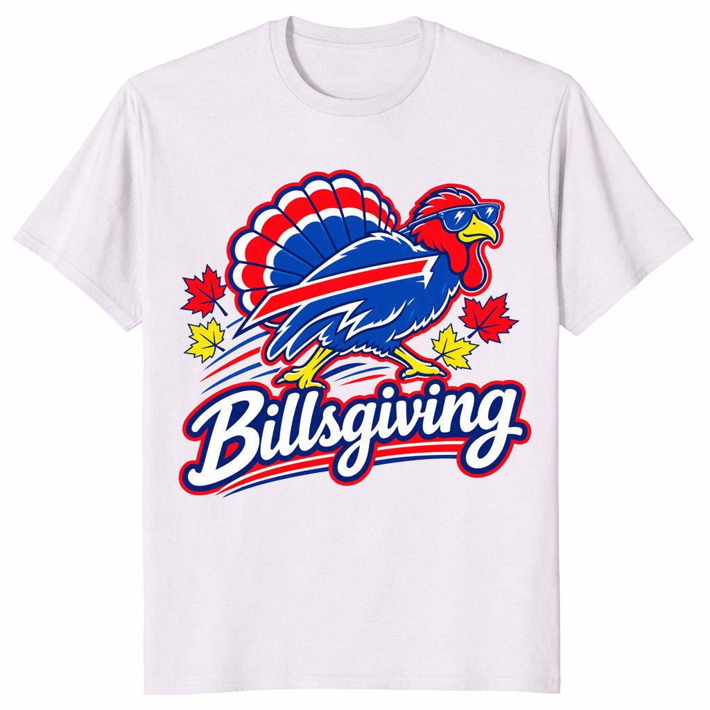 Turkey day game tee in ice grey