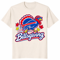 Turkey day game tee in natural