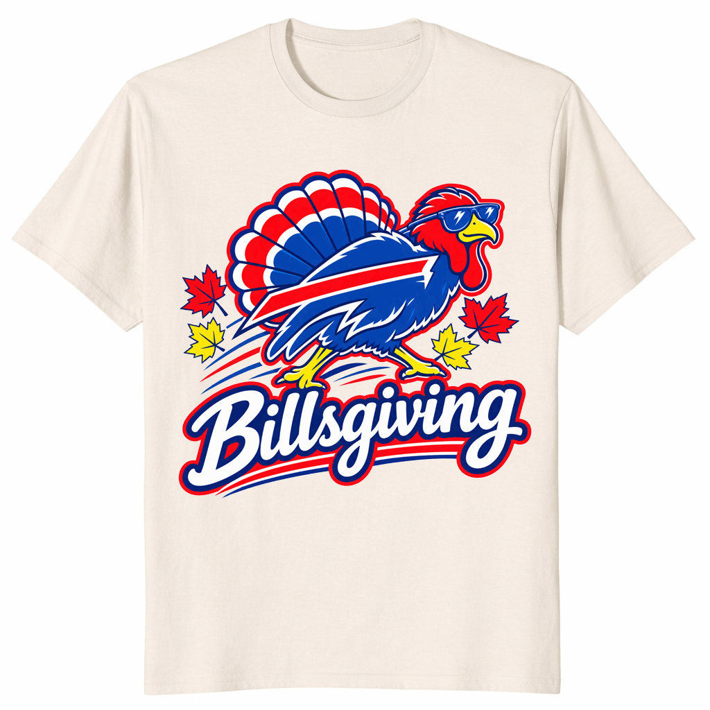 Turkey day game tee in natural