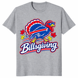 Turkey day game tee in sport grey