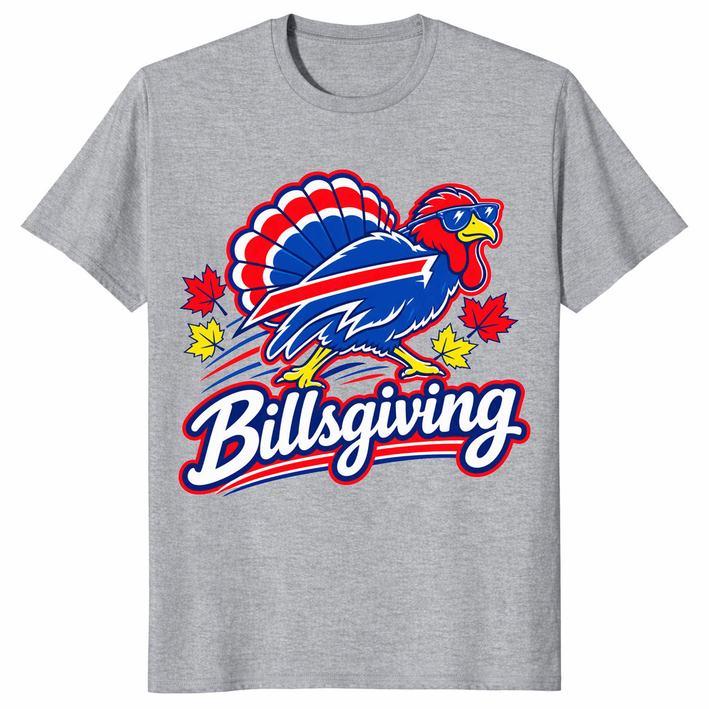 Turkey day game tee in sport grey