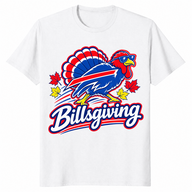 Turkey day game tee in white