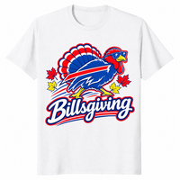 Turkey day game tee in white