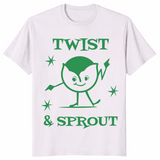 Twist and Sprout Christmas shirt in ice grey