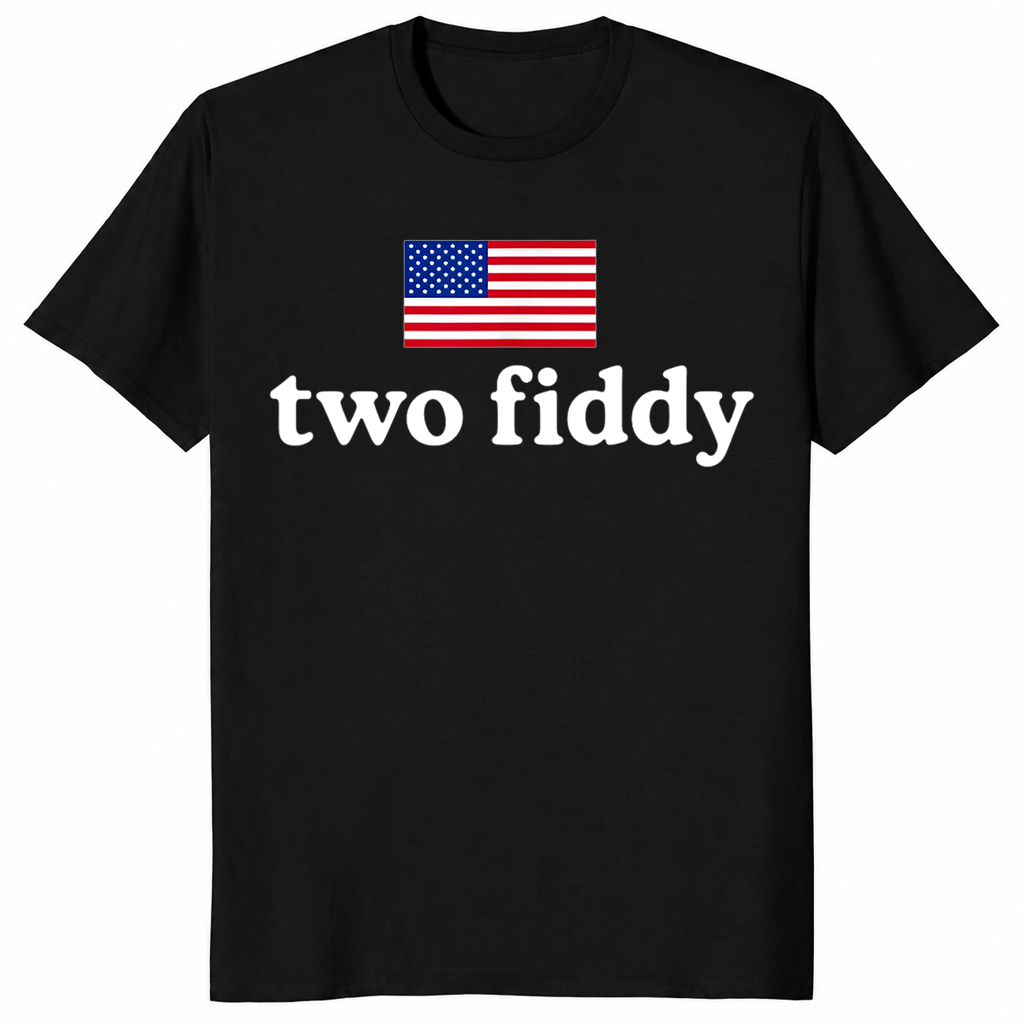 Two Fiddy T-Shirt | Funny Tree Fiddy Meme Graphic Tee | Cuccico