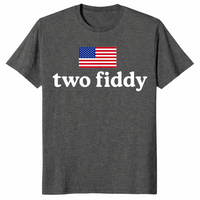 Two Fiddy T-Shirt | Funny Tree Fiddy Meme Graphic Tee | Cuccico