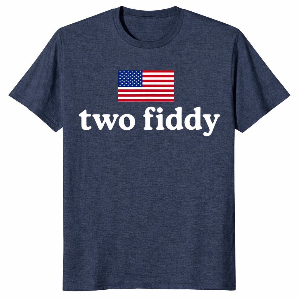 Two Fiddy T-Shirt | Funny Tree Fiddy Meme Graphic Tee | Cuccico