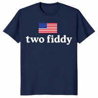 Two Fiddy T-Shirt | Funny Tree Fiddy Meme Graphic Tee | Cuccico