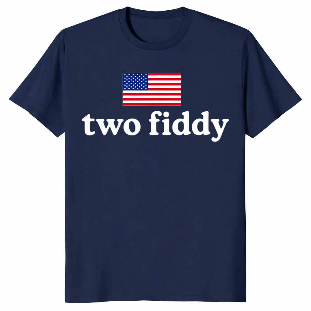 Two Fiddy T-Shirt | Funny Tree Fiddy Meme Graphic Tee | Cuccico