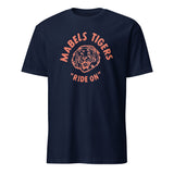 Cuccico Vintage Tiger Graphic Tee in Navy featuring Mabels Tigers Ride On print