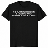Ultimate Flexibility shirt in black