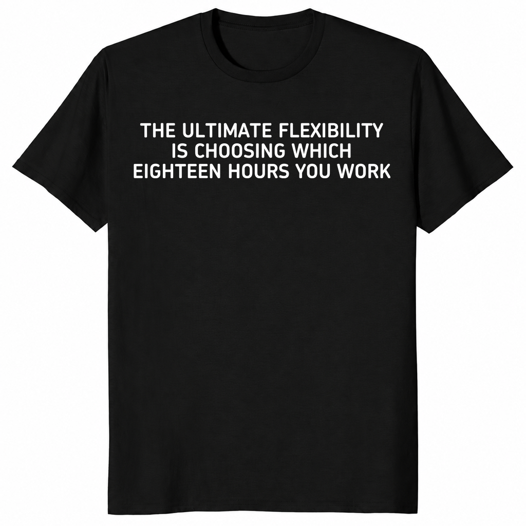 Ultimate Flexibility shirt in black