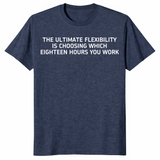 Ultimate Flexibility shirt heather navy