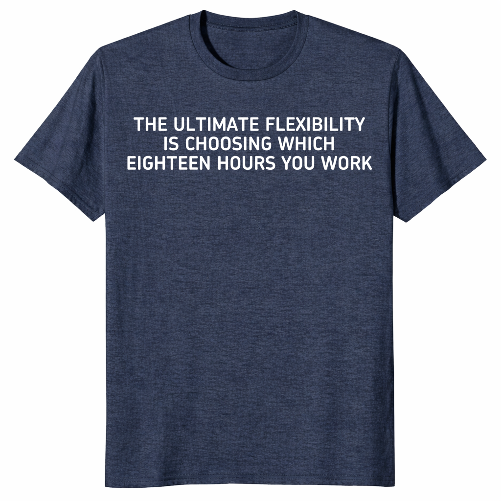 Ultimate Flexibility shirt heather navy