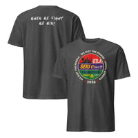 Dark Heather Grey Union Strong 2026 strike ready shirt with UTLA SEIU Teamsters AALA artwork