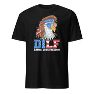 DILF Damn I Love Freedom Eagle Patriotic 4th Of July T-Shirt - Cuccico Design