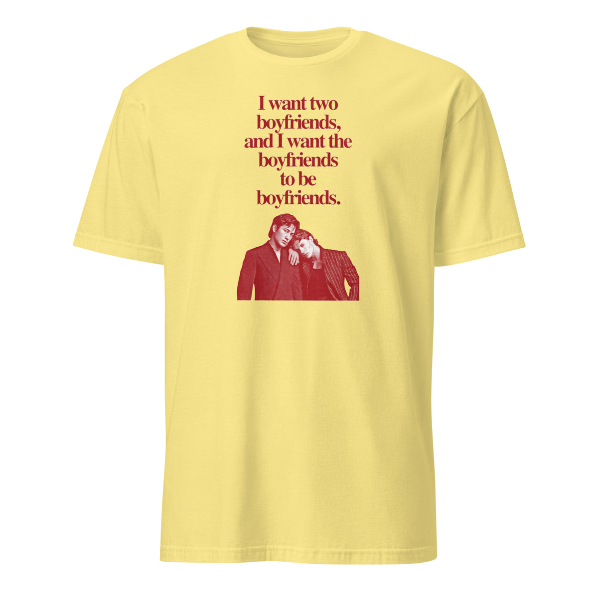 Ilya Shane “I Want Two Boyfriends” Shirt | Heated Rivalry Queer Fandom T-Shirt by Cuccico | Cuccico