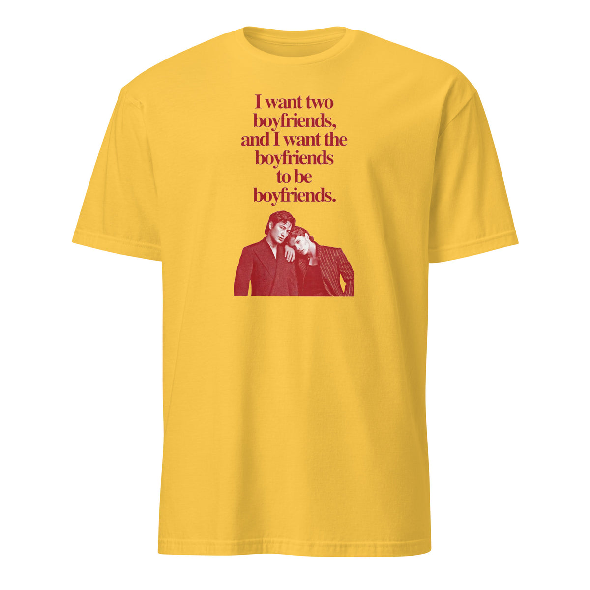 Ilya Shane “I Want Two Boyfriends” Shirt | Heated Rivalry Queer Fandom T-Shirt by Cuccico | Cuccico