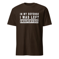In my defense i was left unsupervised T-Shirt - Cuccico Design