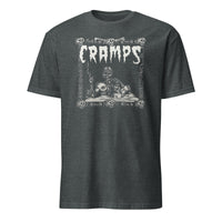 Dark Heather The Cramps Band T-Shirt by Cuccico – Punk Rock Psychobilly Vintage Tee