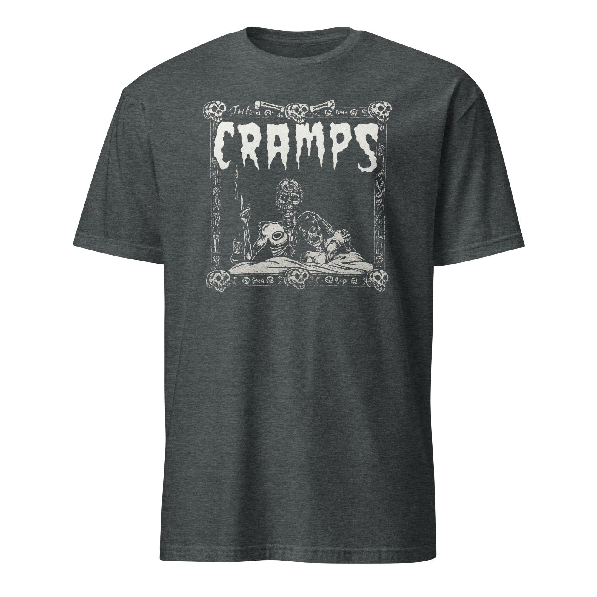 Dark Heather The Cramps Band T-Shirt by Cuccico – Punk Rock Psychobilly Vintage Tee