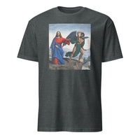 Temptation of Christ Shirt – Jesus vs Satan Art Tee | Religious Painting T-Shirt | Cuccico