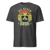 Funny 67 Bruh Cat Meme T-Shirt – Cat Meme Graphic Tee | Cuccico | Cuccico