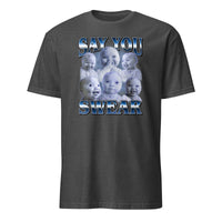 AI Baby Meme T-Shirt – Funny “Say You Swear” Holding Laugh Brainrot Tee | Cuccico | Cuccico