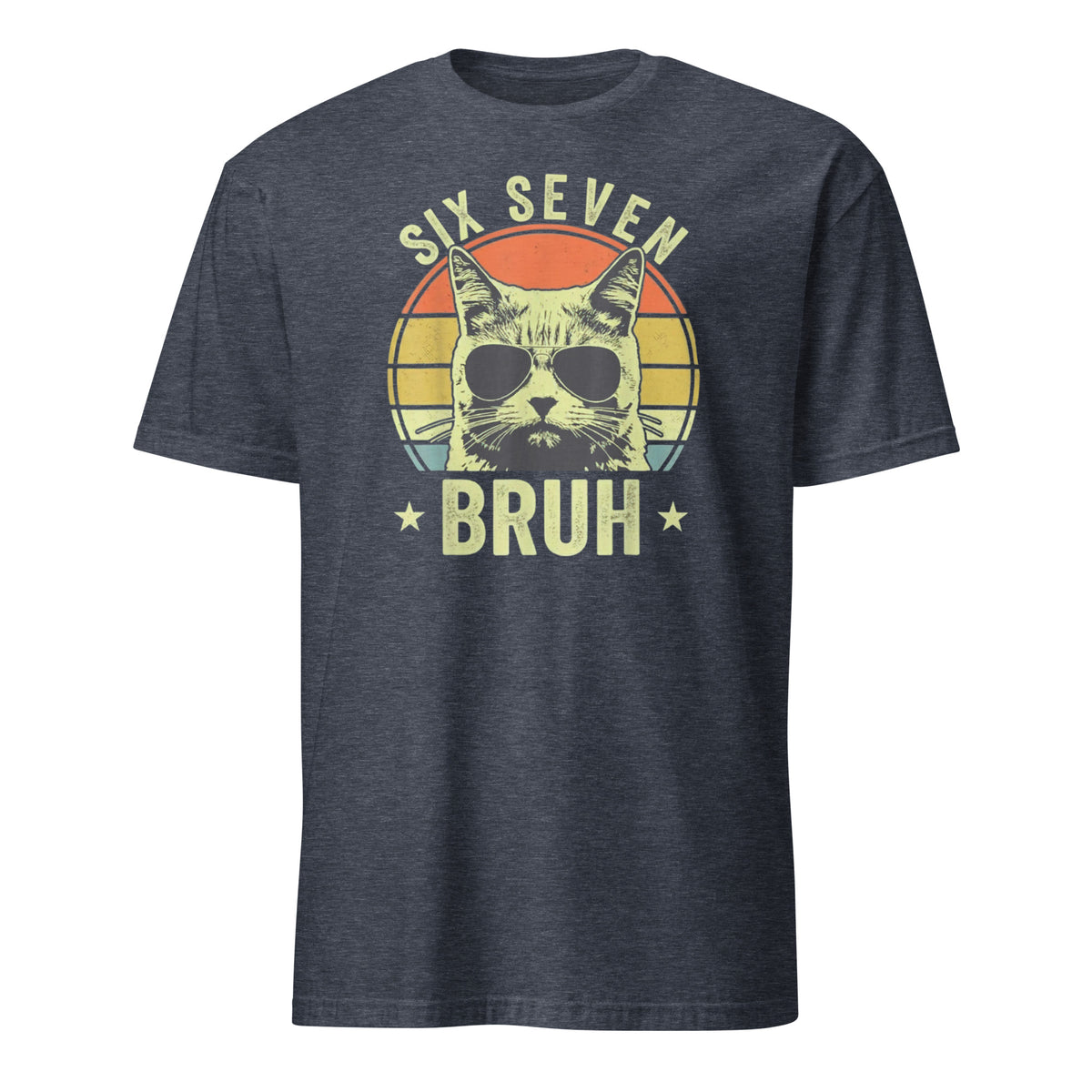 Funny 67 Bruh Cat Meme T-Shirt – Cat Meme Graphic Tee | Cuccico | Cuccico