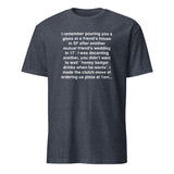Honey Badger Drinks When He Wants T-Shirt | Viral Twitter Meme Tee | Cuccico