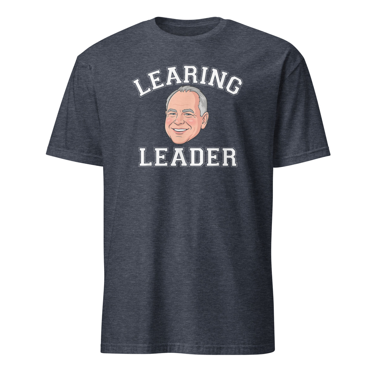 Funny Tim Walz Learning Leader T-Shirt | Political Humor Tee | Cuccico