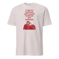 Ilya Shane “I Want Two Boyfriends” Shirt | Heated Rivalry Queer Fandom T-Shirt by Cuccico | Cuccico