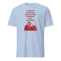 Ilya Shane “I Want Two Boyfriends” Shirt | Heated Rivalry Queer Fandom T-Shirt by Cuccico | Cuccico