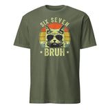 Funny 67 Bruh Cat Meme T-Shirt – Cat Meme Graphic Tee | Cuccico | Cuccico