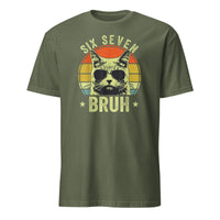 Funny 67 Bruh Cat Meme T-Shirt – Cat Meme Graphic Tee | Cuccico | Cuccico
