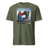 Temptation of Christ Shirt – Jesus vs Satan Art Tee | Religious Painting T-Shirt | Cuccico