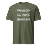Honey Badger Drinks When He Wants T-Shirt | Viral Twitter Meme Tee | Cuccico
