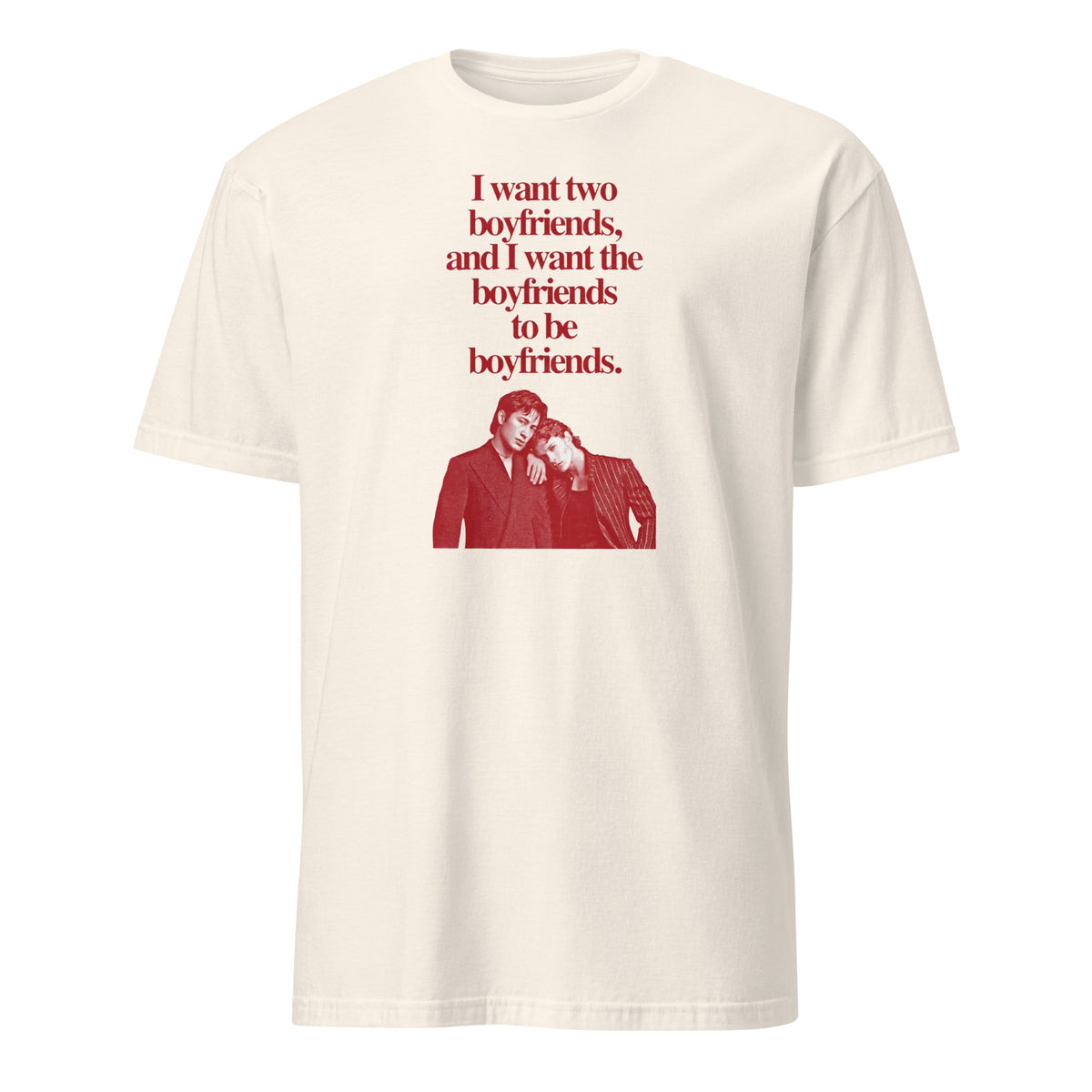 Ilya Shane “I Want Two Boyfriends” Shirt | Heated Rivalry Queer Fandom T-Shirt by Cuccico | Cuccico