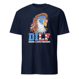 DILF Damn I Love Freedom Eagle Patriotic 4th Of July T-Shirt - Cuccico Design