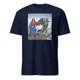 Temptation of Christ Shirt – Jesus vs Satan Art Tee | Religious Painting T-Shirt | Cuccico