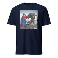 Temptation of Christ Shirt – Jesus vs Satan Art Tee | Religious Painting T-Shirt | Cuccico